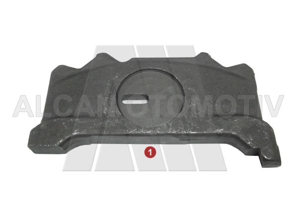 4028 - Caliper Push Plate Slotted ( Right )